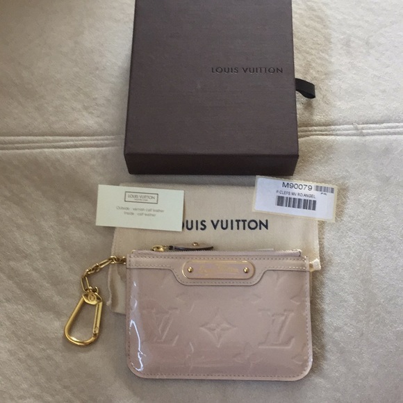 Louis Vuitton Pochette Cles (Key) Rose Angelique - Picture 1 of 9